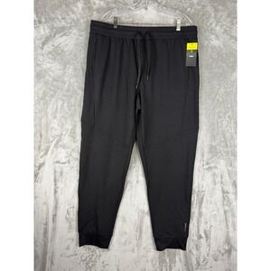 Balance Collection Black Jogger Sweatpants Athleisure Lounge Pants Size XL